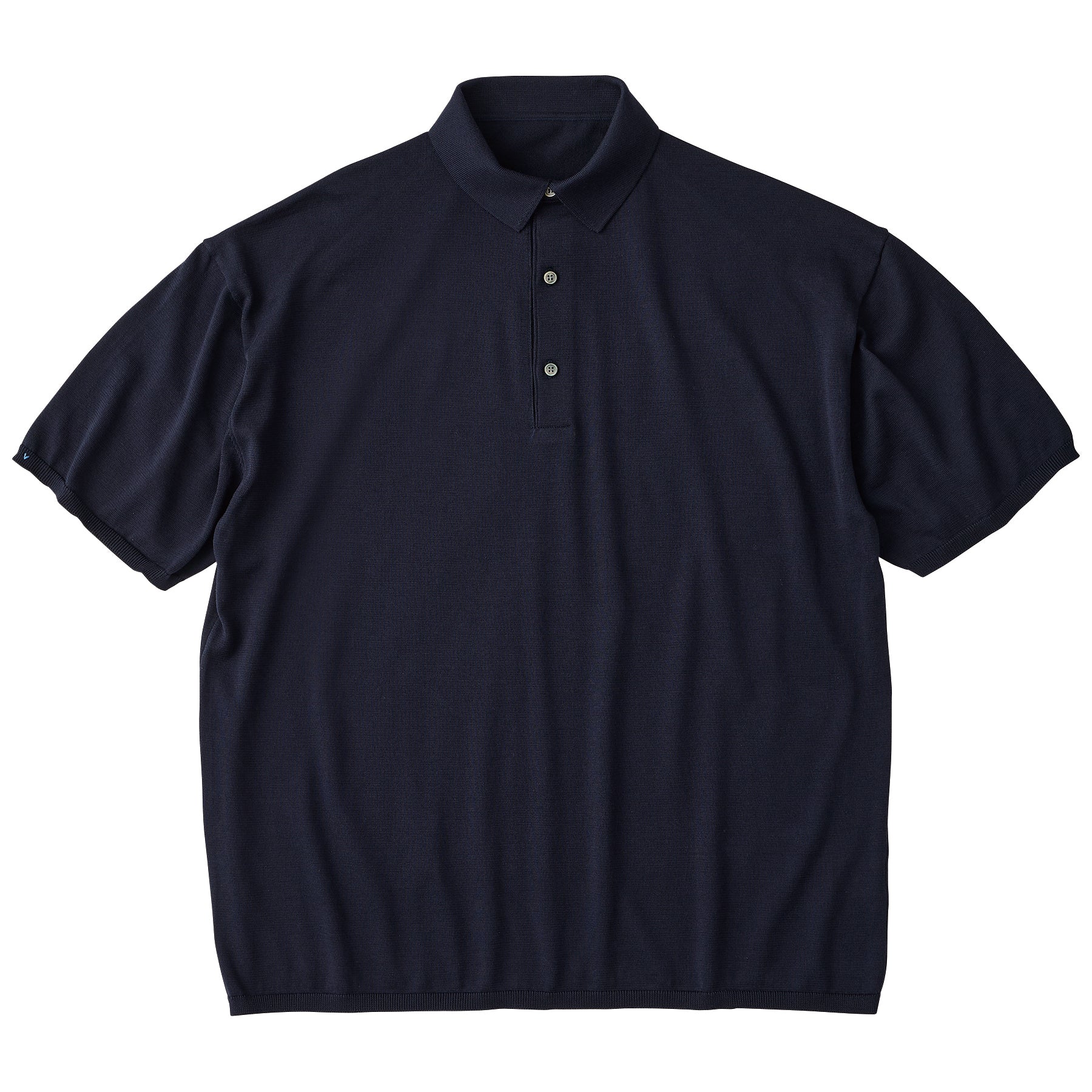 H/W SEA ISLAND COTTON KNIT POLO SHIRT