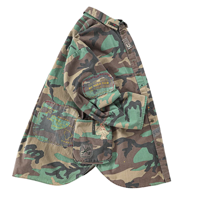 ALOHA CAMOUFLAGE SHIRT JACKET