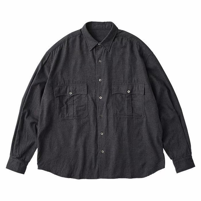 ROLL UP FLANNEL SHIRT