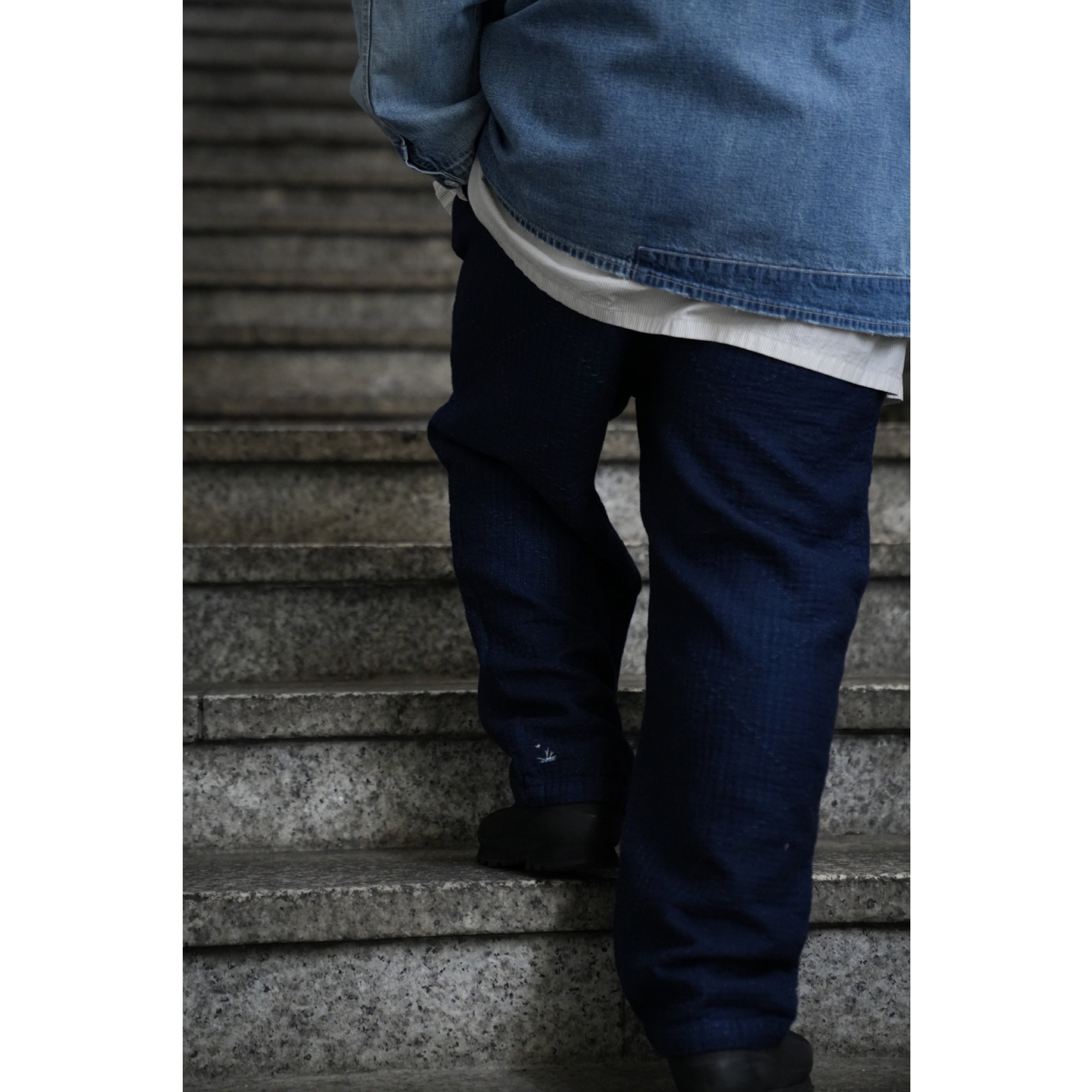 SEA ISLAND SASHIKO PEACE PANTS(LIMITED)