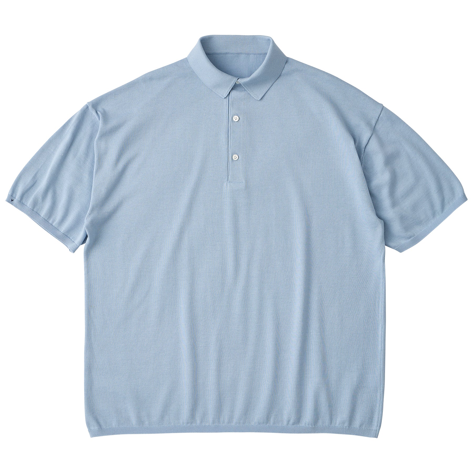 H/W SEA ISLAND COTTON KNIT POLO SHIRT