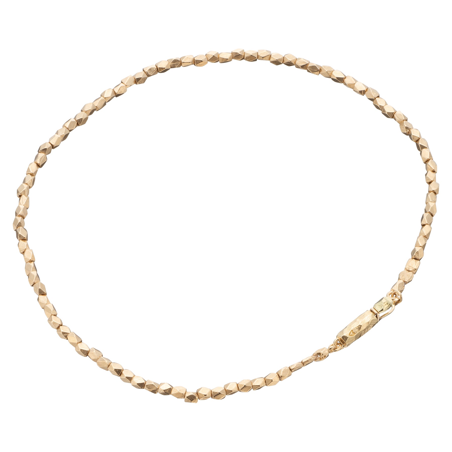 GOLD BEADS BRACELET MEDIUM 7.0