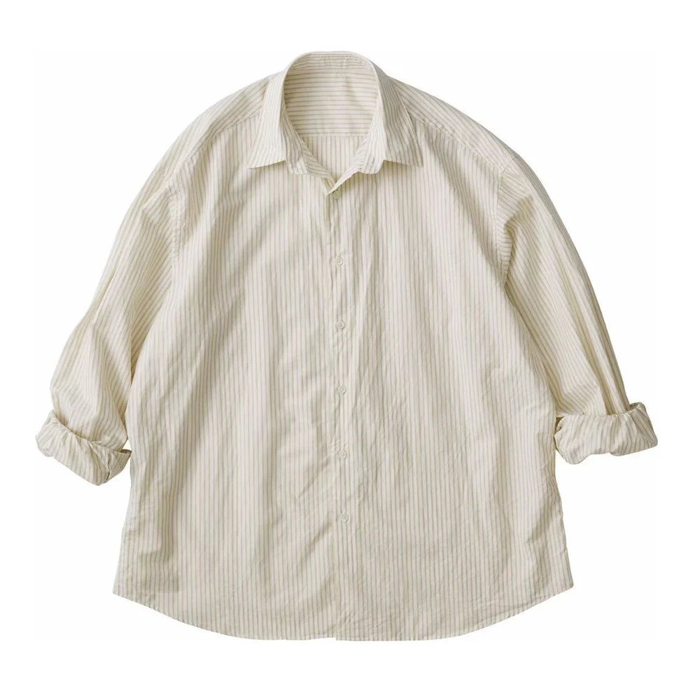 DIRECTOR`S GOLD STRIPE SHIRT (ALUMO) W/GOLD CUFFLINKS