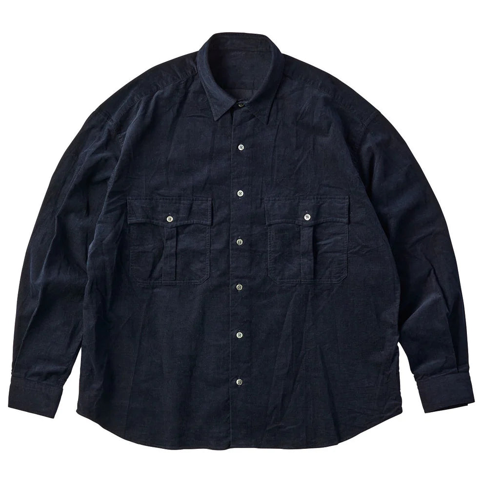 ROLL UP ORGANIC CORDUROY SHIRT