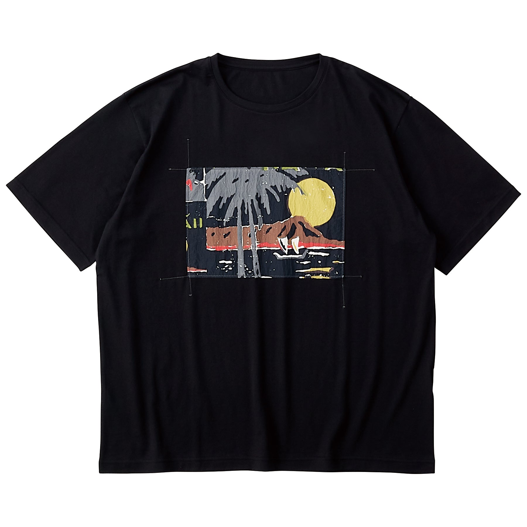 HAWAIIAN OUTDOOR PATCHWORK T-SHIRT