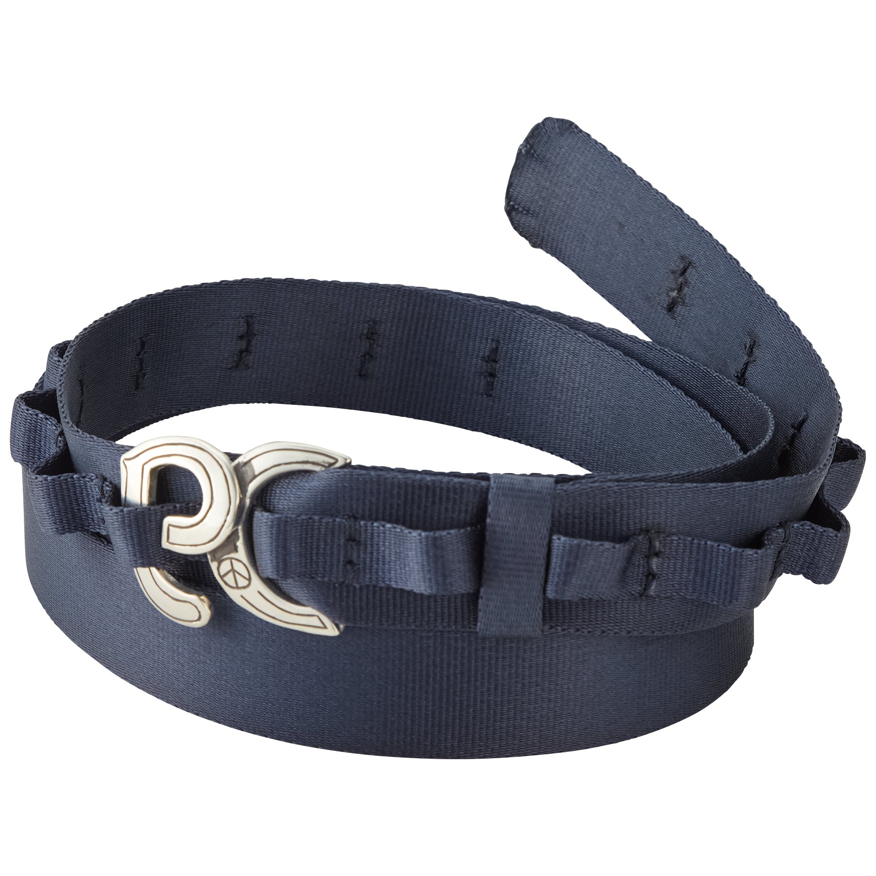 NYLON SILVER BUCKLE BELT(PC)