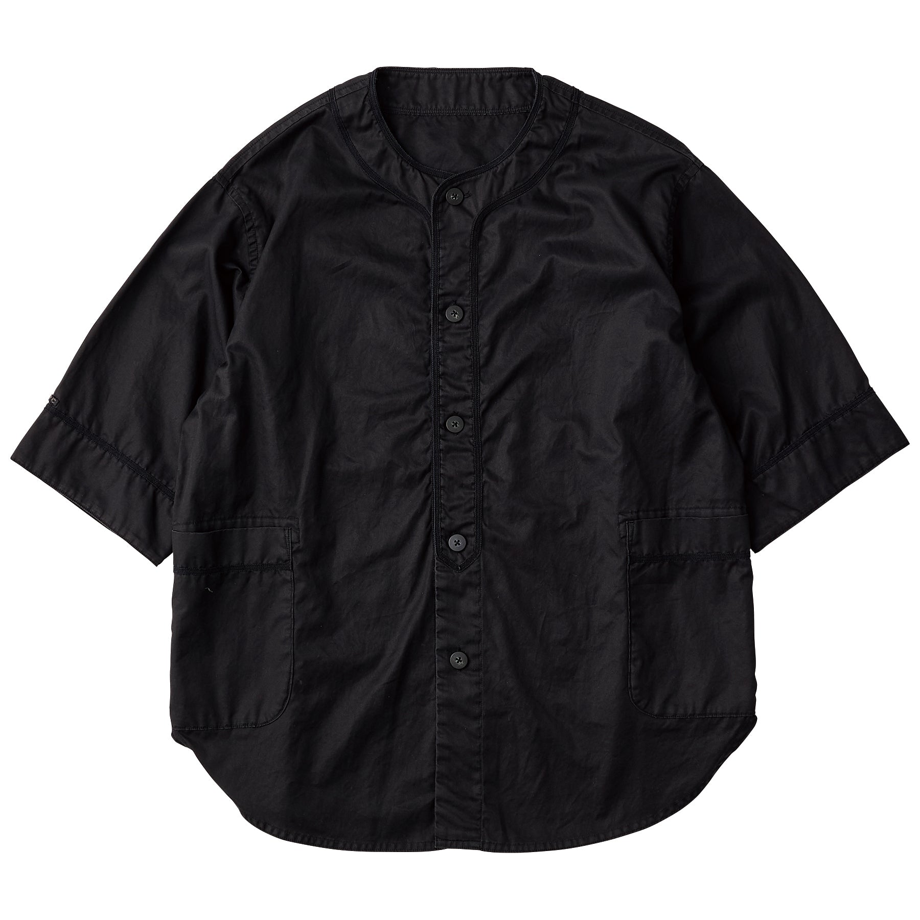 GABARDINE BASEBALL SHIRT