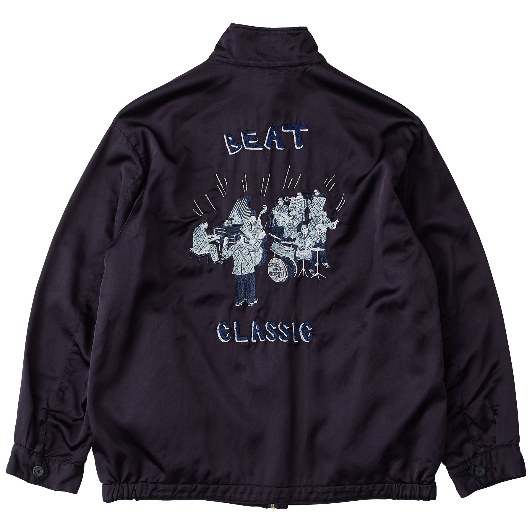 SATCHEL MOUTH ORCHESTRA REVERSIBLE ZIP UP JACKET
