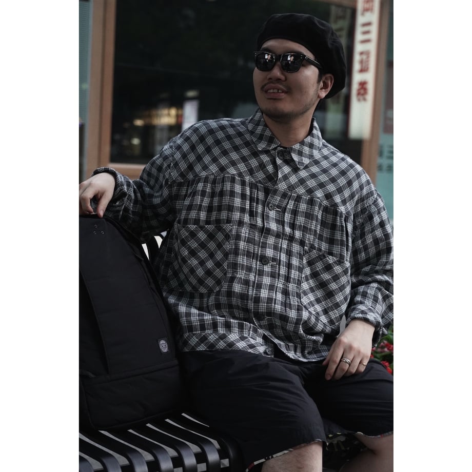 LINEN PALAKA SHORT JACKET