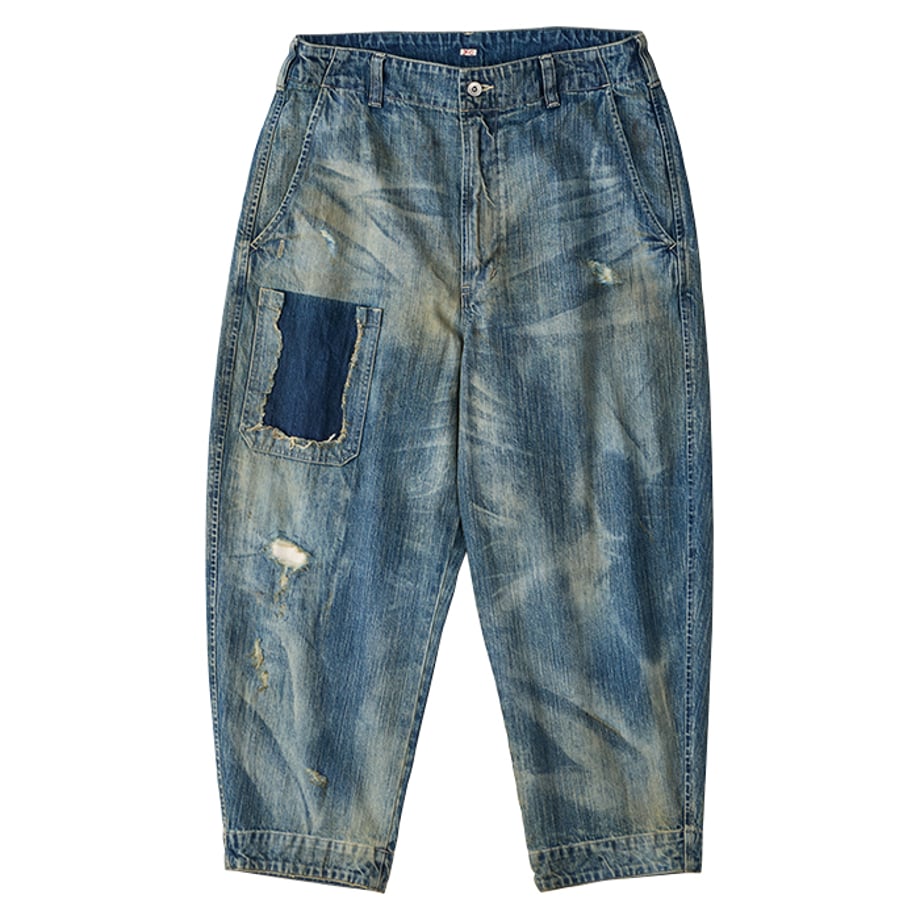 STEINBECK DENIM POCKET PANTS VINTAGE CUSTOM