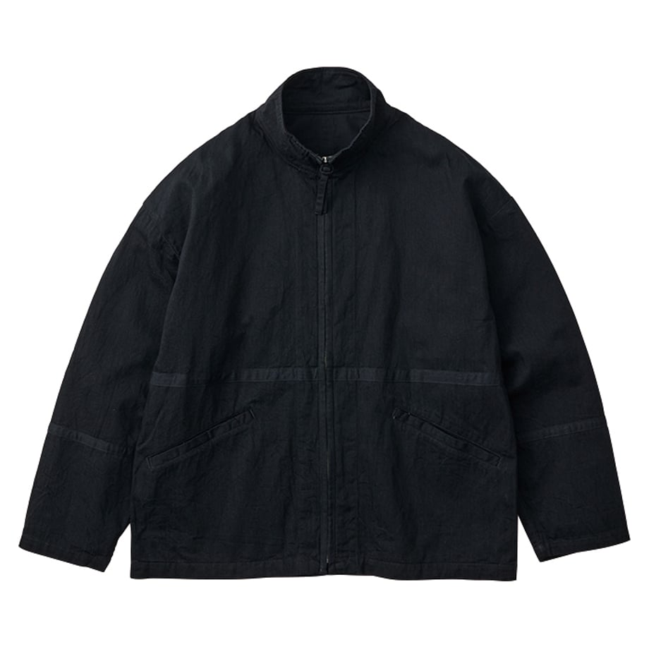 CLASSIC DENIM ZIP UP JACKET