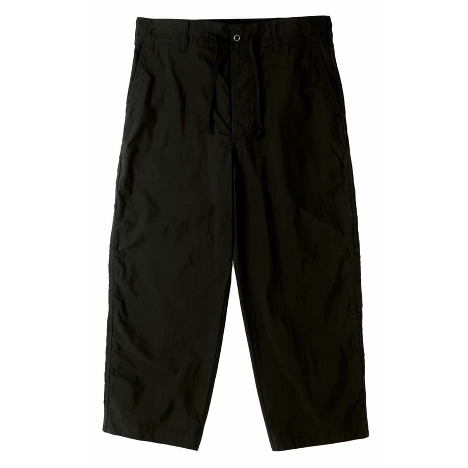 POPLIN WIDE LONG PANTS