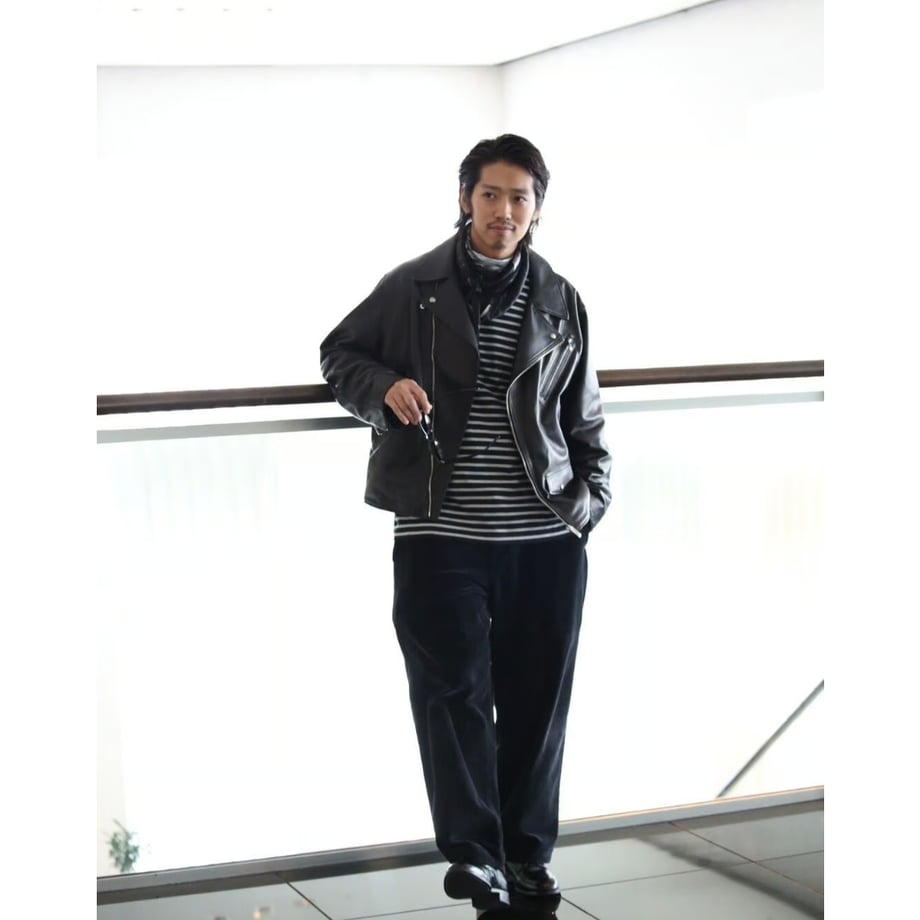 PC RIDERS JACKET W/LOVE&PEACE SILVER