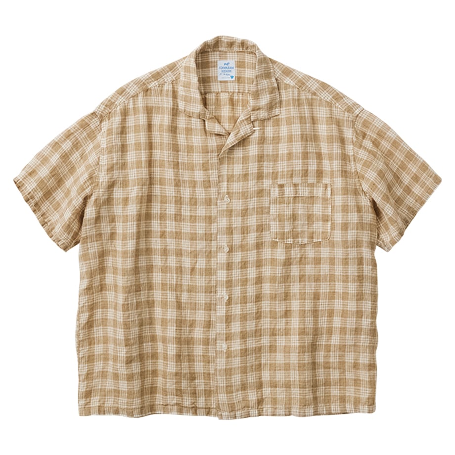 LINEN PALAKA KAIKIN SHIRT