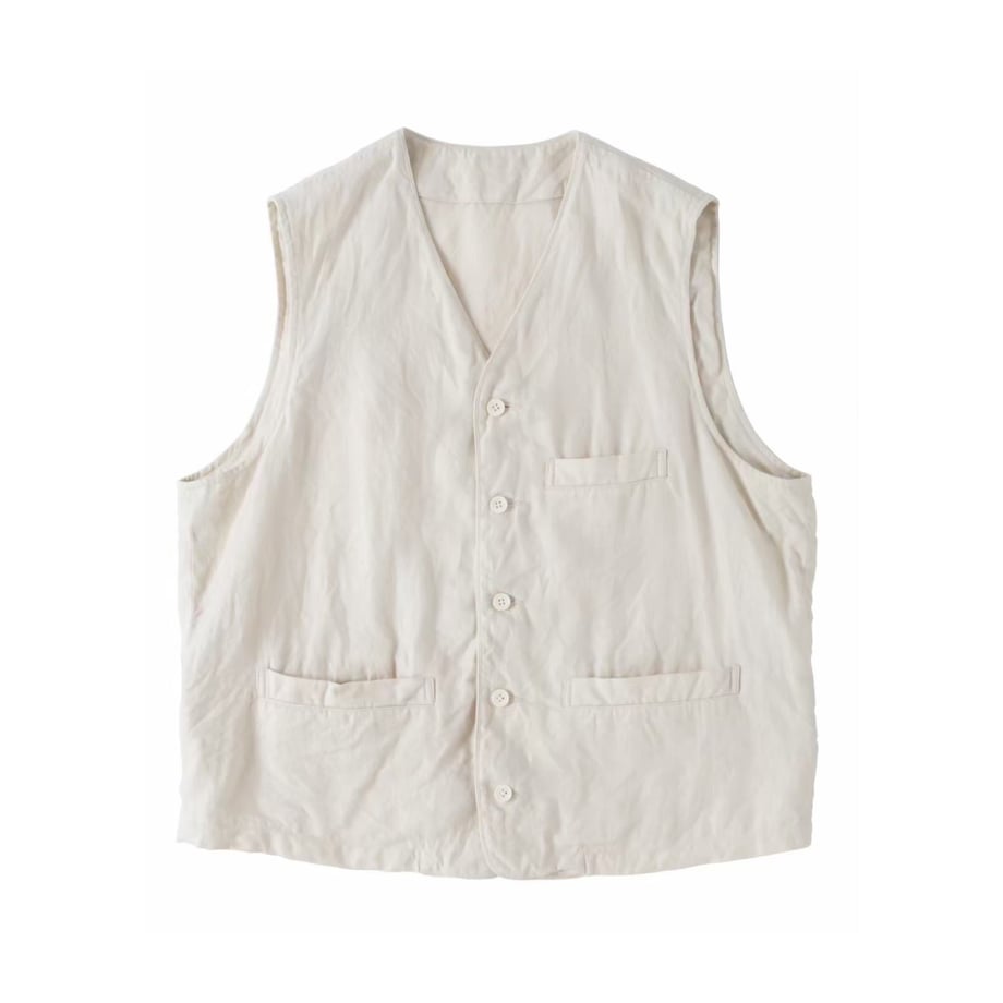 LINEN CLASSIC VEST