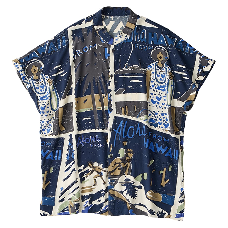 HAWAIIAN OUTDOOR ALOHA BLOUSE