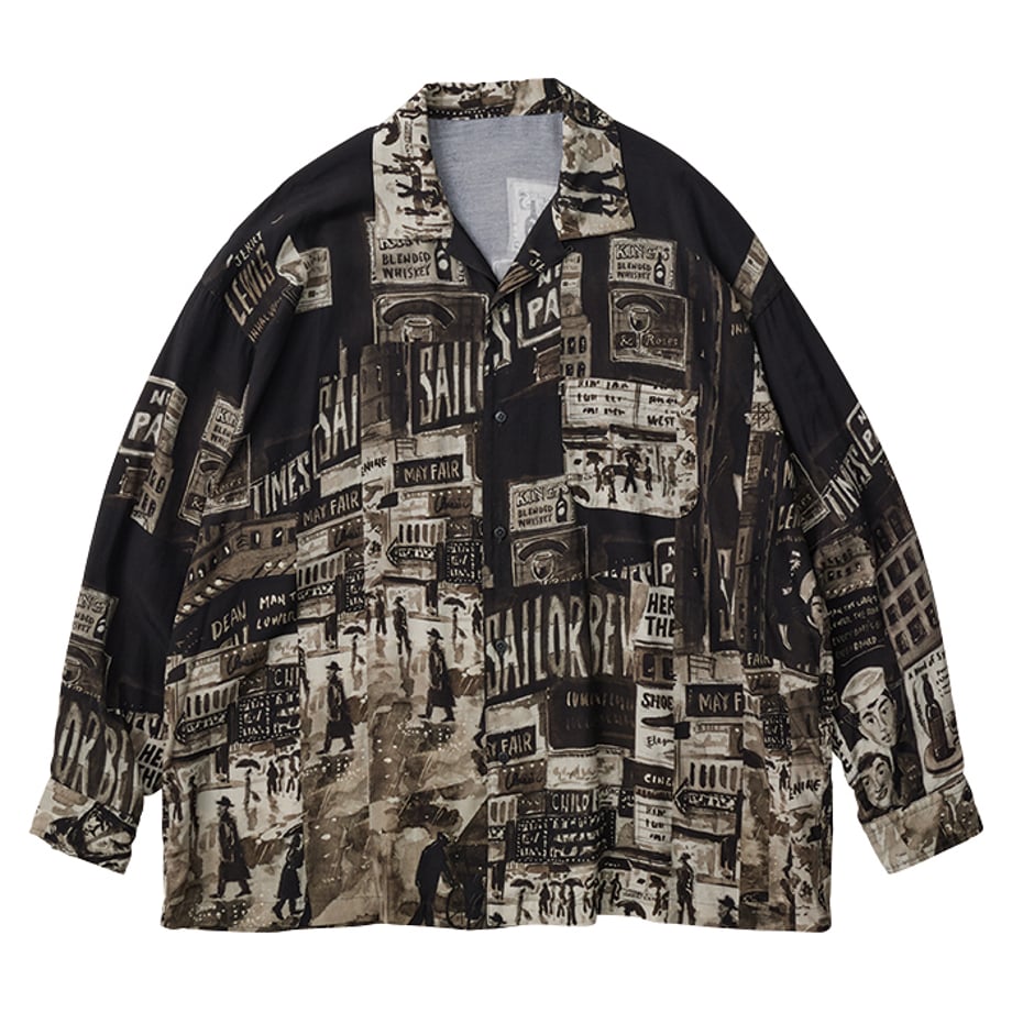 "PC EXCLUSIVE" ALOHA LONG SHIRT TIMES SQUARE