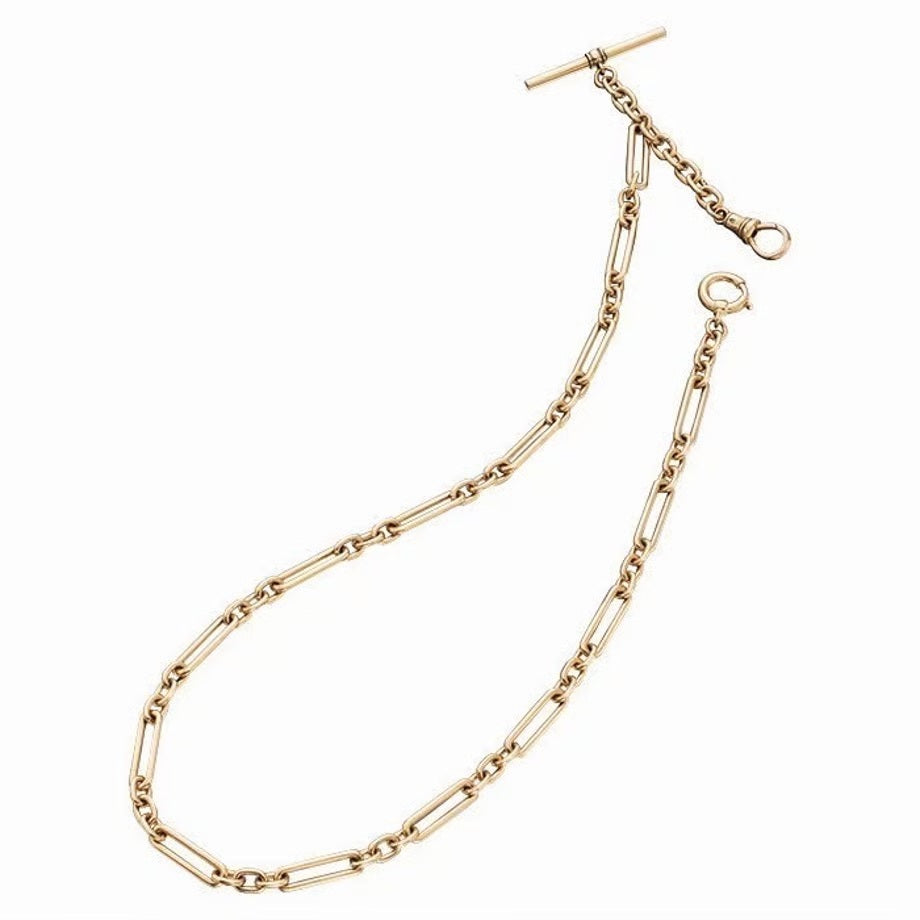 GOLD ROYALTY 3 WAY WATCH CHAIN SINGLE