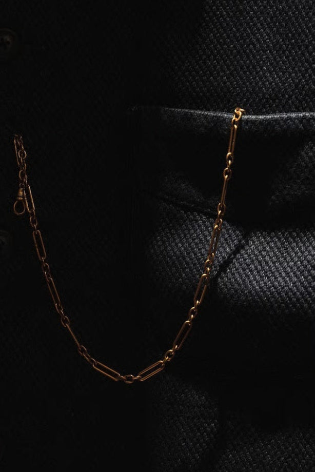 GOLD ROYALTY 3 WAY WATCH CHAIN SINGLE