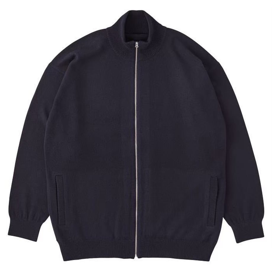 CASHMERE KNIT ZIP UP(BABY CASH)