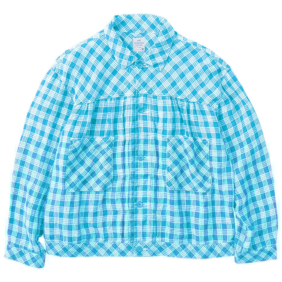 LINEN PALAKA SHORT JACKET