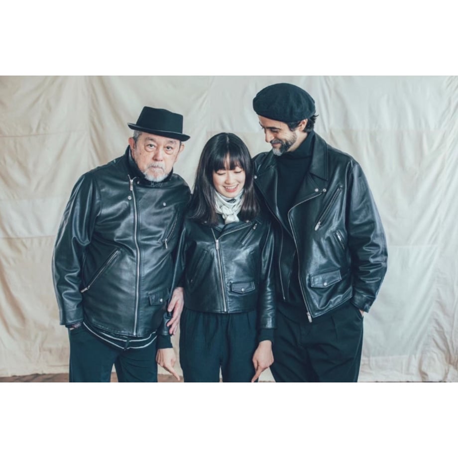 PC RIDERS JACKET W/LOVE&PEACE SILVER