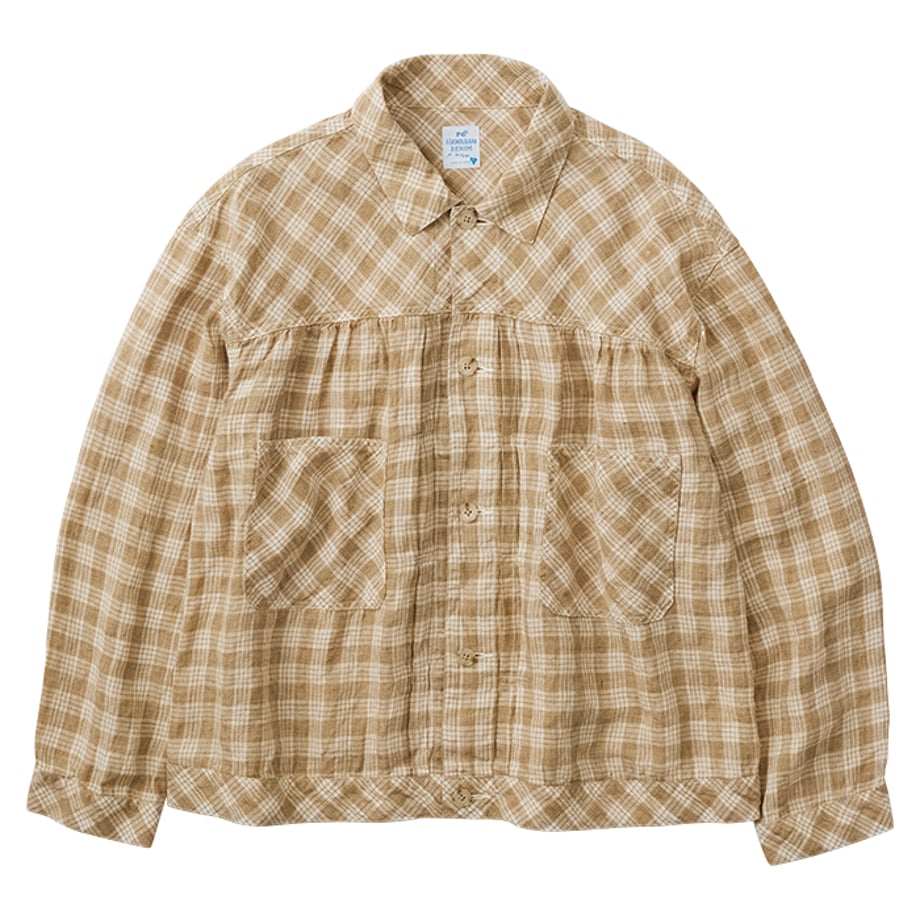 LINEN PALAKA SHORT JACKET
