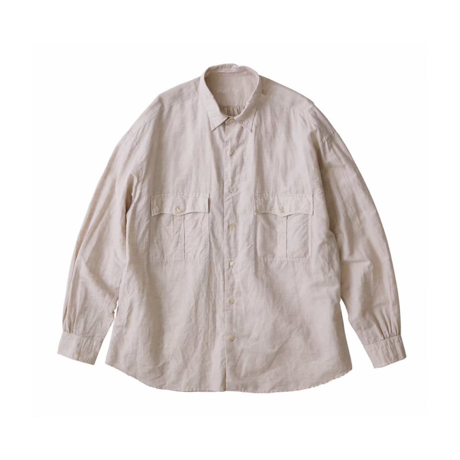 ROLL UP LINEN COTTON SHIRT -CANCLINI-