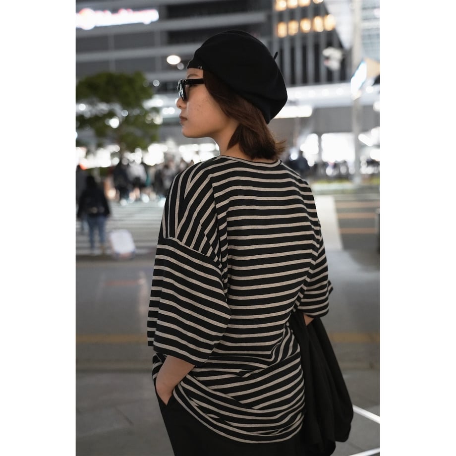 BEATNIK BORDER T-SHIRT