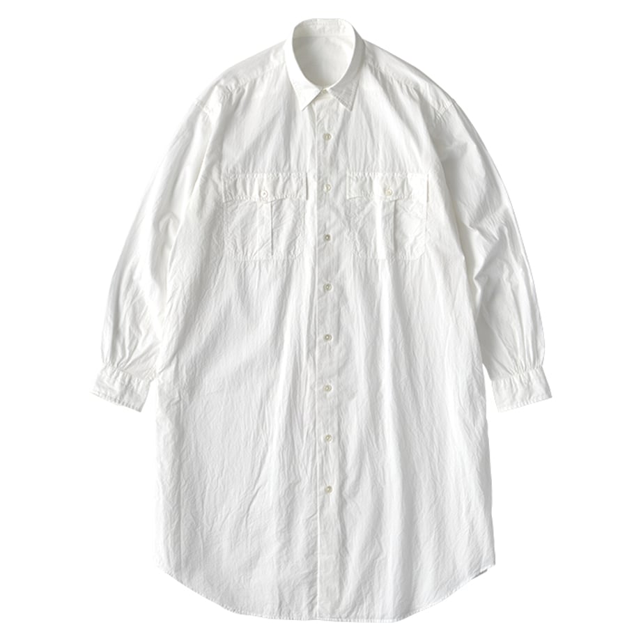 ROLL UP STRIPE SHIRT DRESS