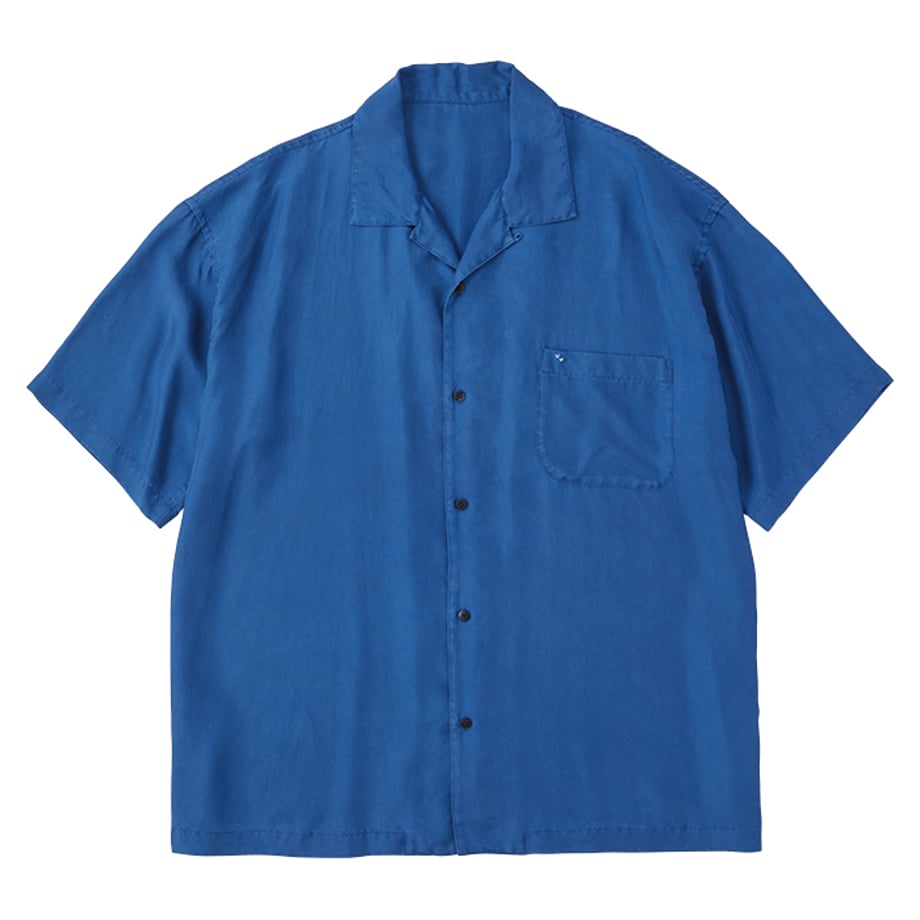 H/W INDIGO SILK SHIRT