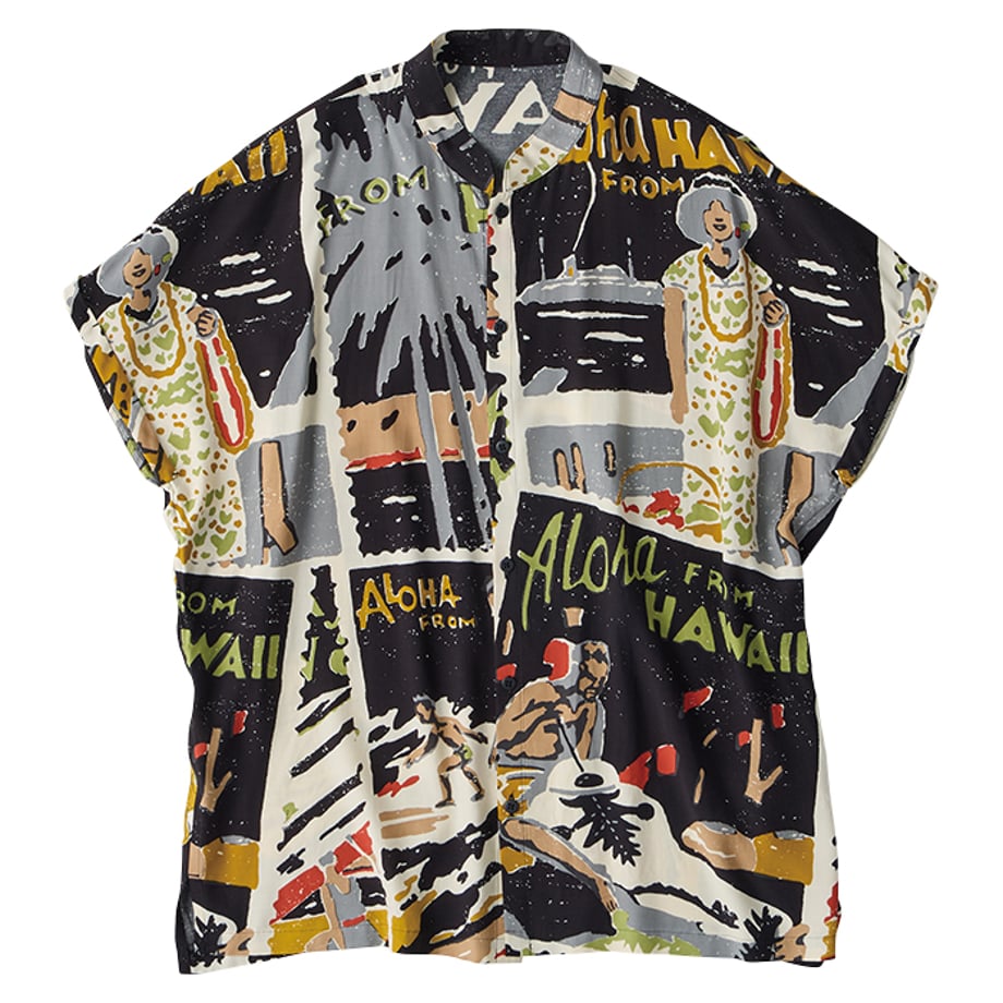 HAWAIIAN OUTDOOR ALOHA BLOUSE