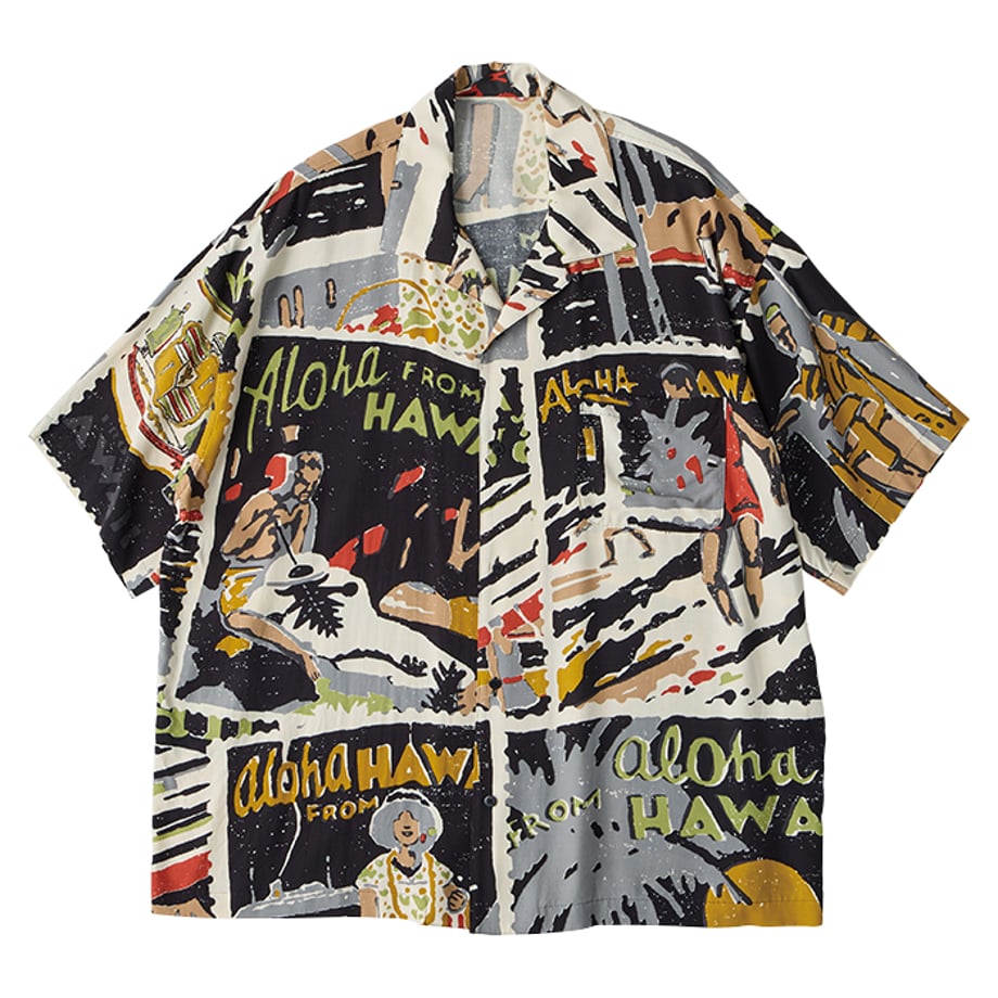 HAWAIIAN OUTDOOR ALOHA SHIRT