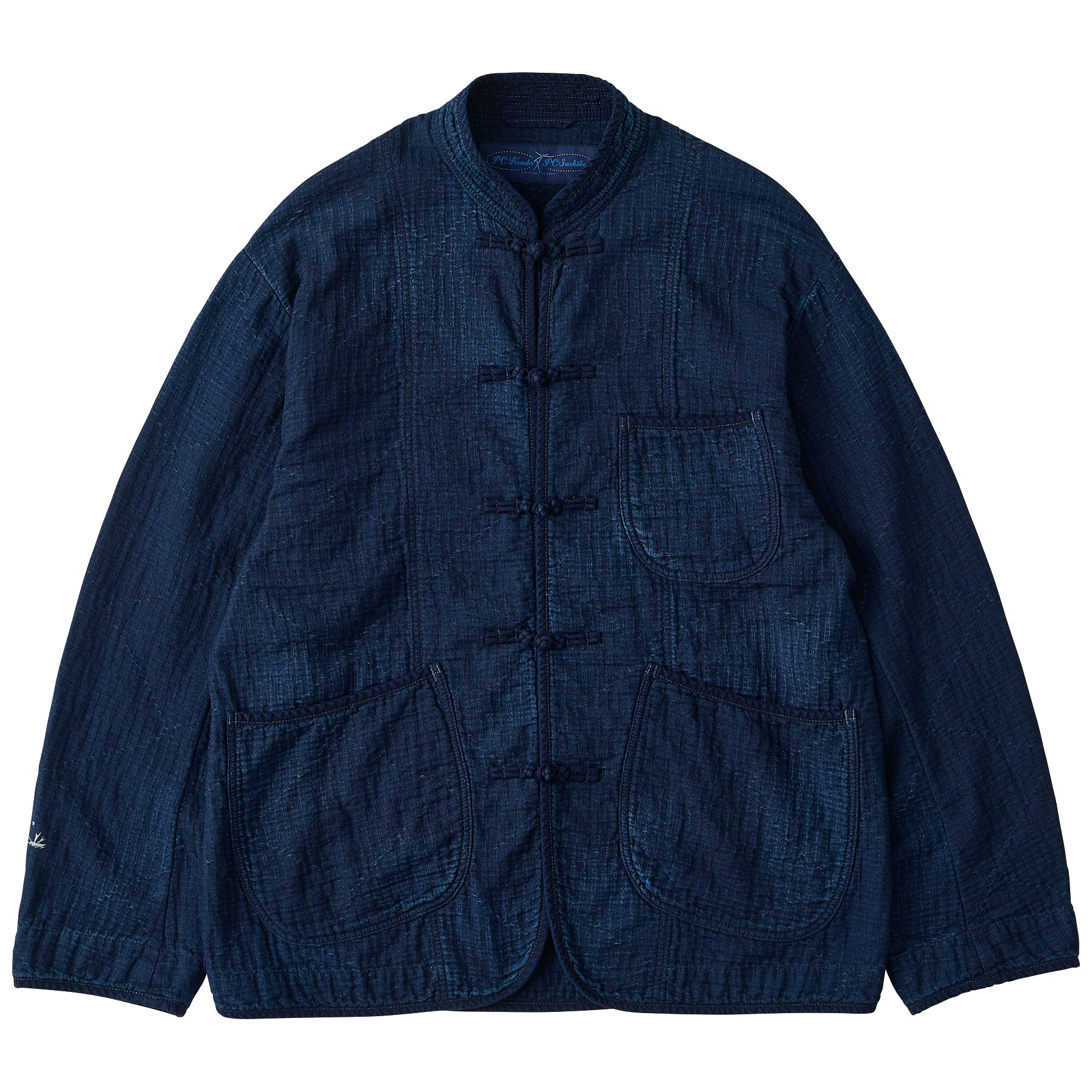 SEA ISLAND SASHIKO CHINESE JACKET（LIMITED）