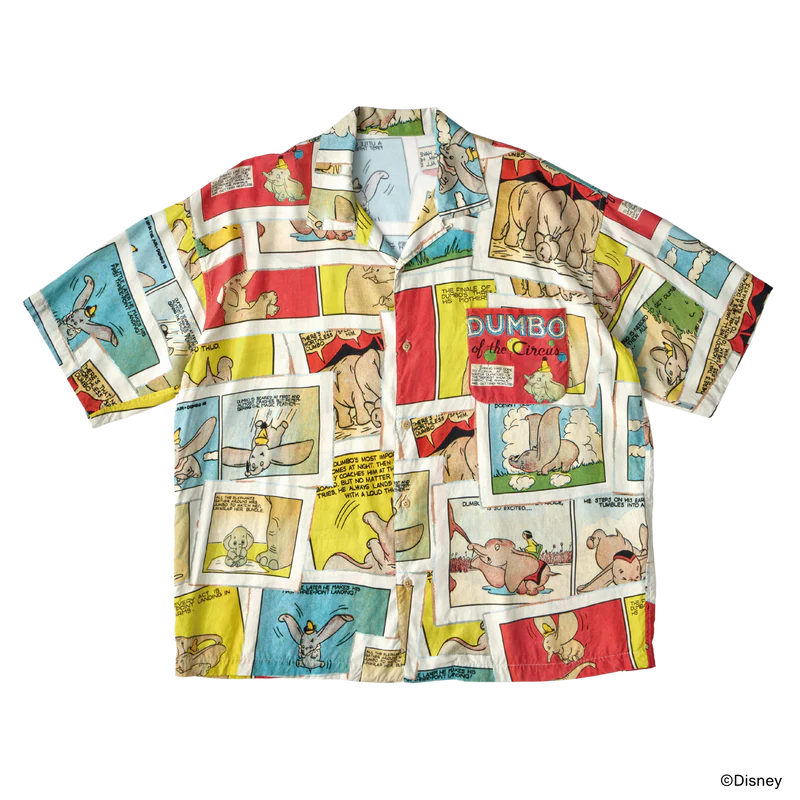 DISNEY VC/PC ALOHA COLLECTION ALOHA SHIRT / DUMBO