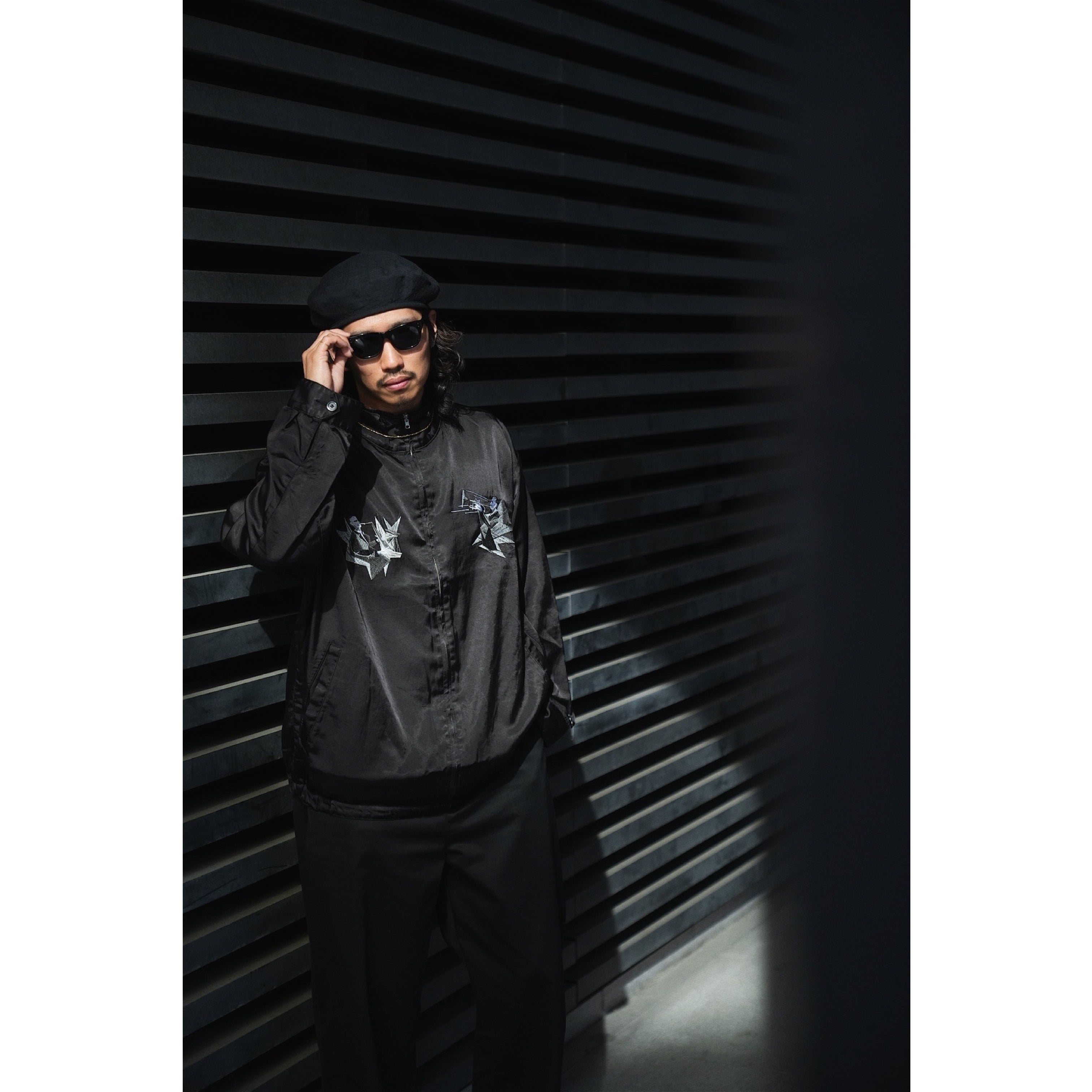 SATCHEL MOUTH ORCHESTRA REVERSIBLE ZIP UP JACKET