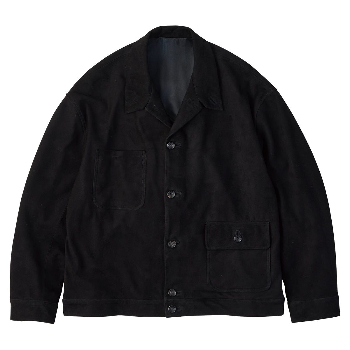 LEATHER SUEDE DUKE JACKET (ENTREFINO)