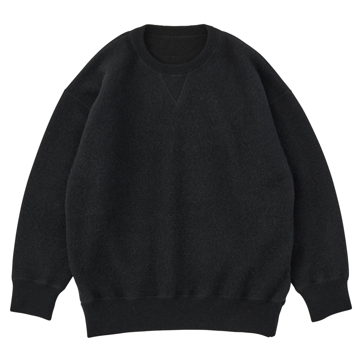 BABY ALPACA / CASHMERE DOUBLEFACE CREWNECK