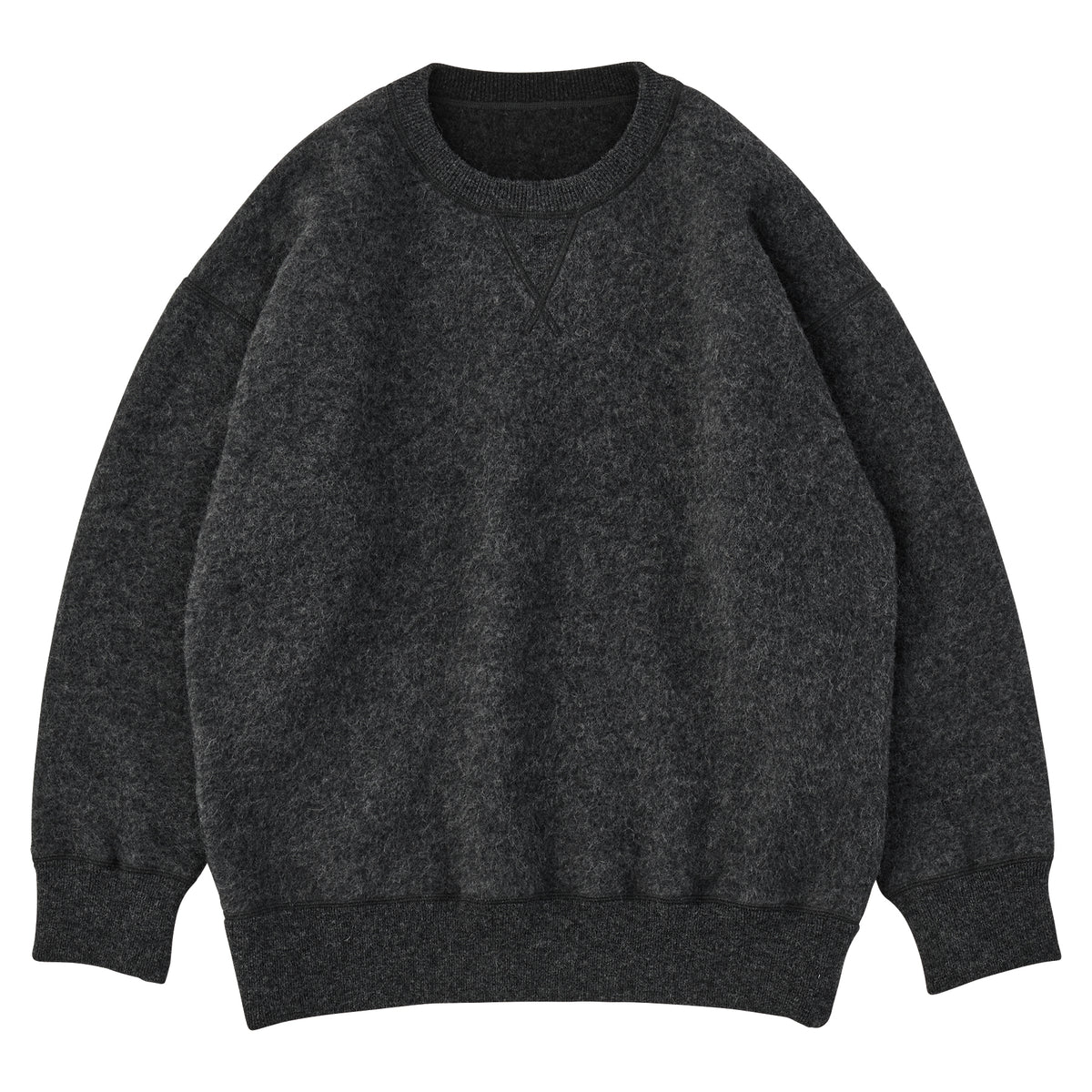 BABY ALPACA / CASHMERE DOUBLEFACE CREWNECK