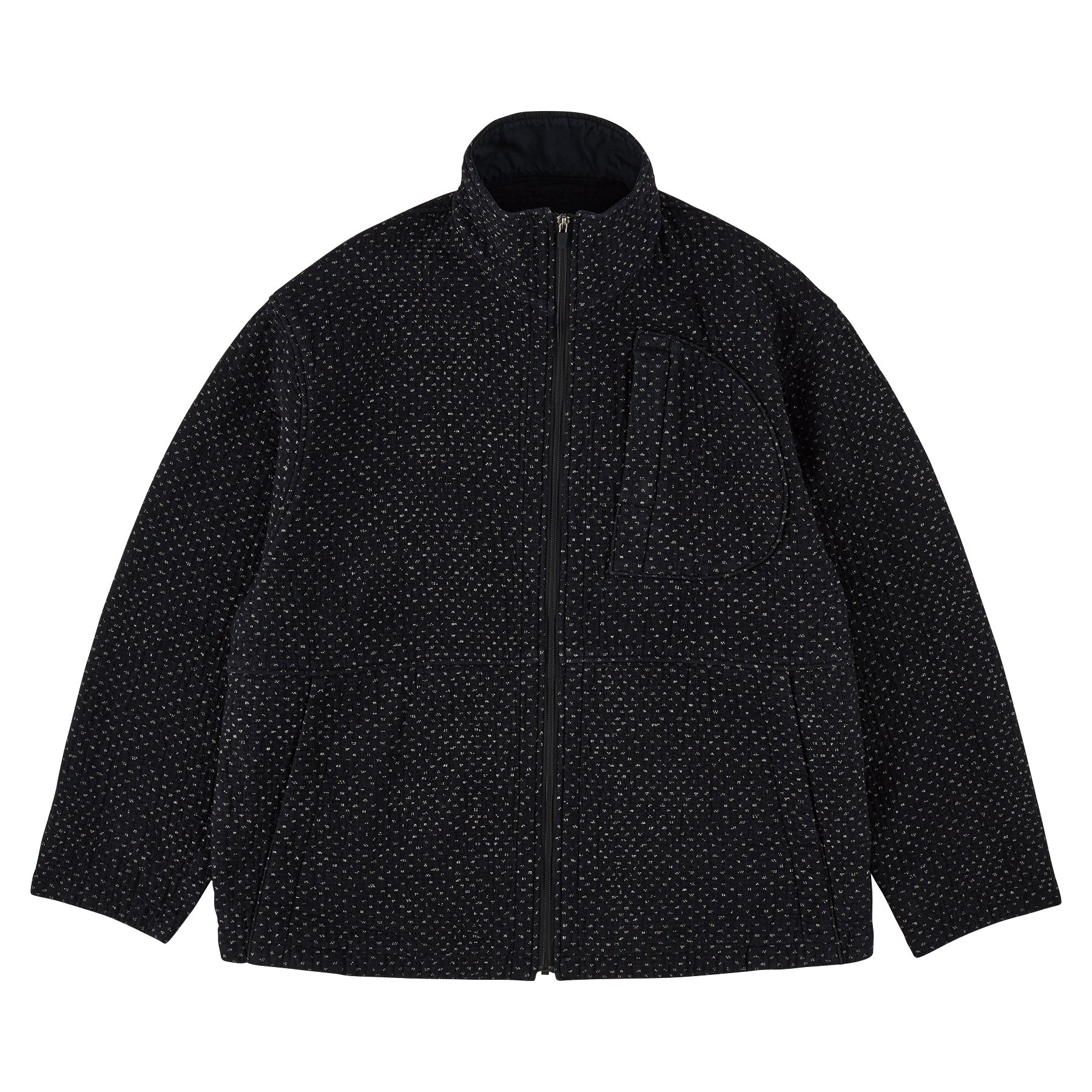 NEW SASHIKO ZIP UP JACKET