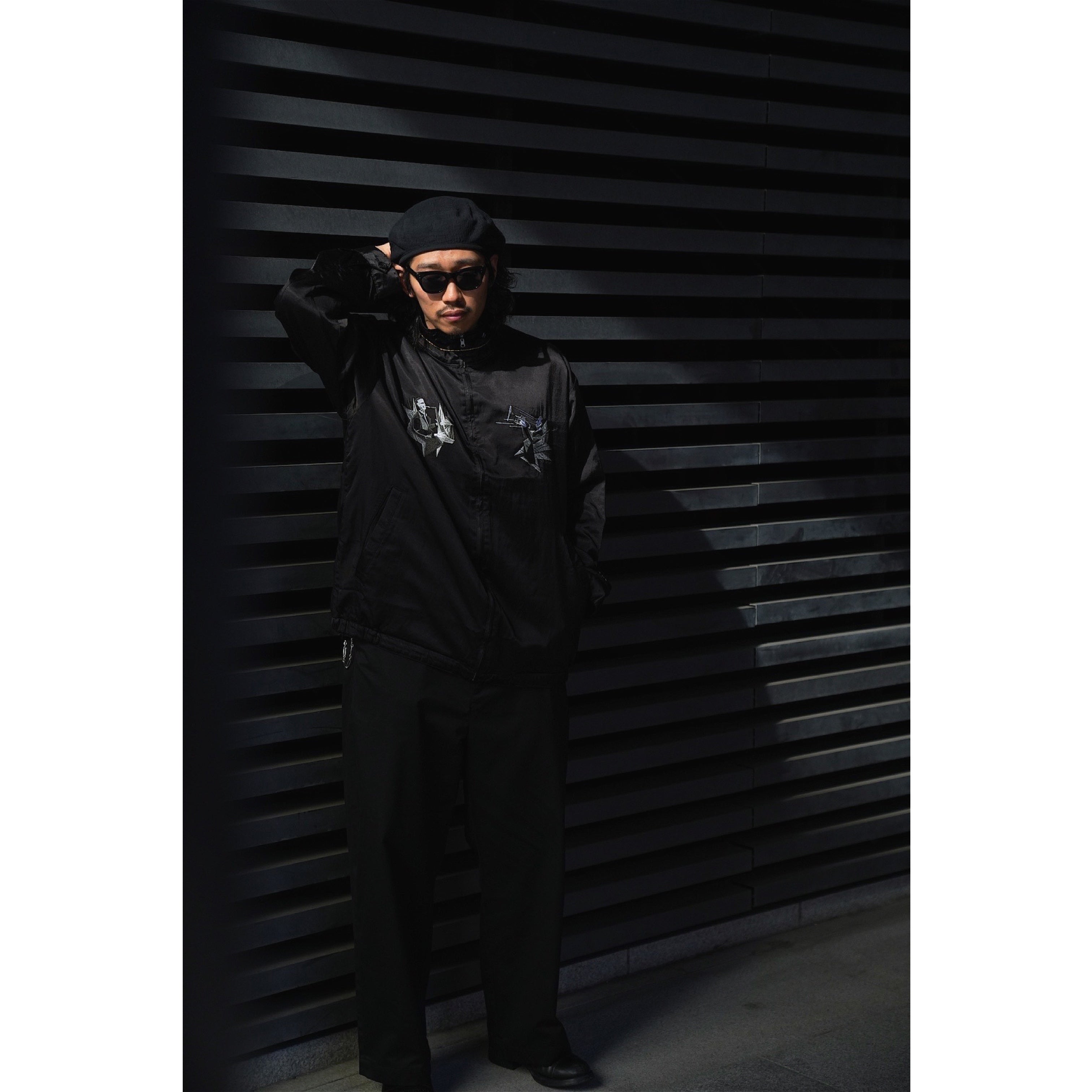 SATCHEL MOUTH ORCHESTRA REVERSIBLE ZIP UP JACKET