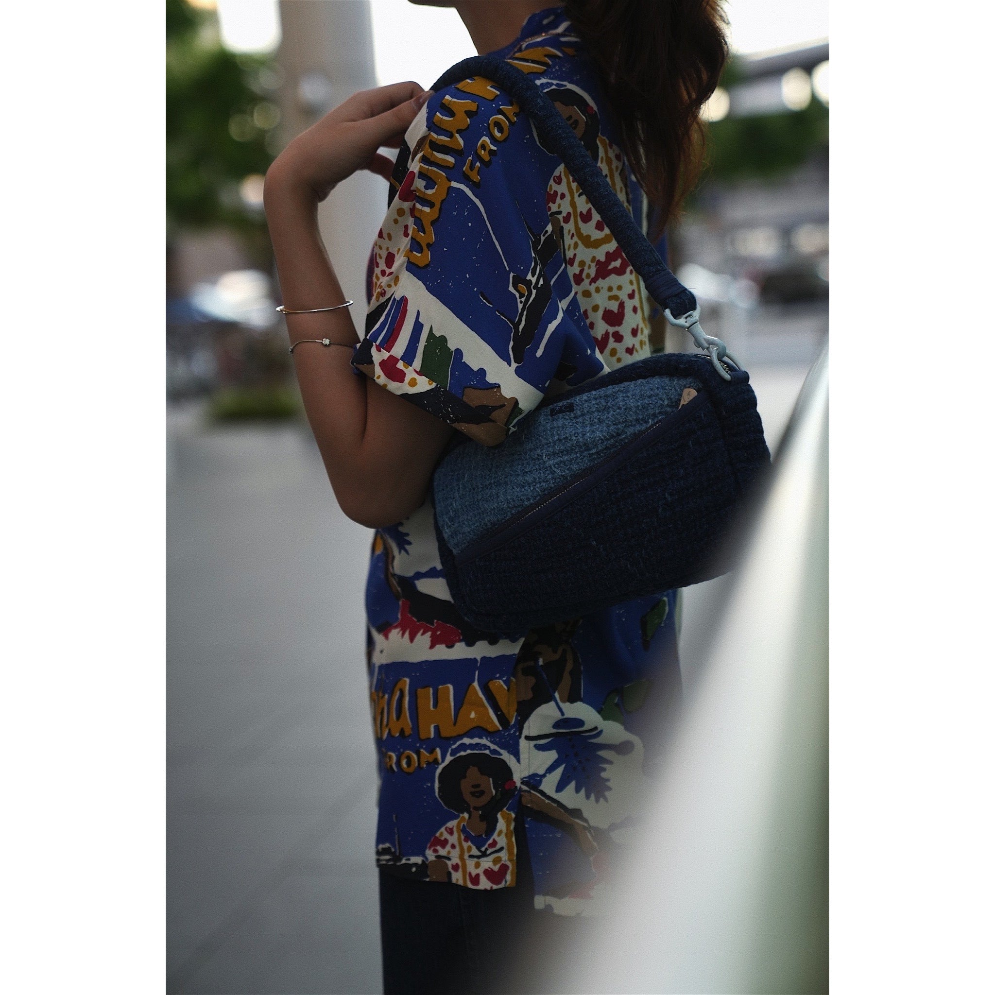 PC SASHIKO SHOULDER BAG S