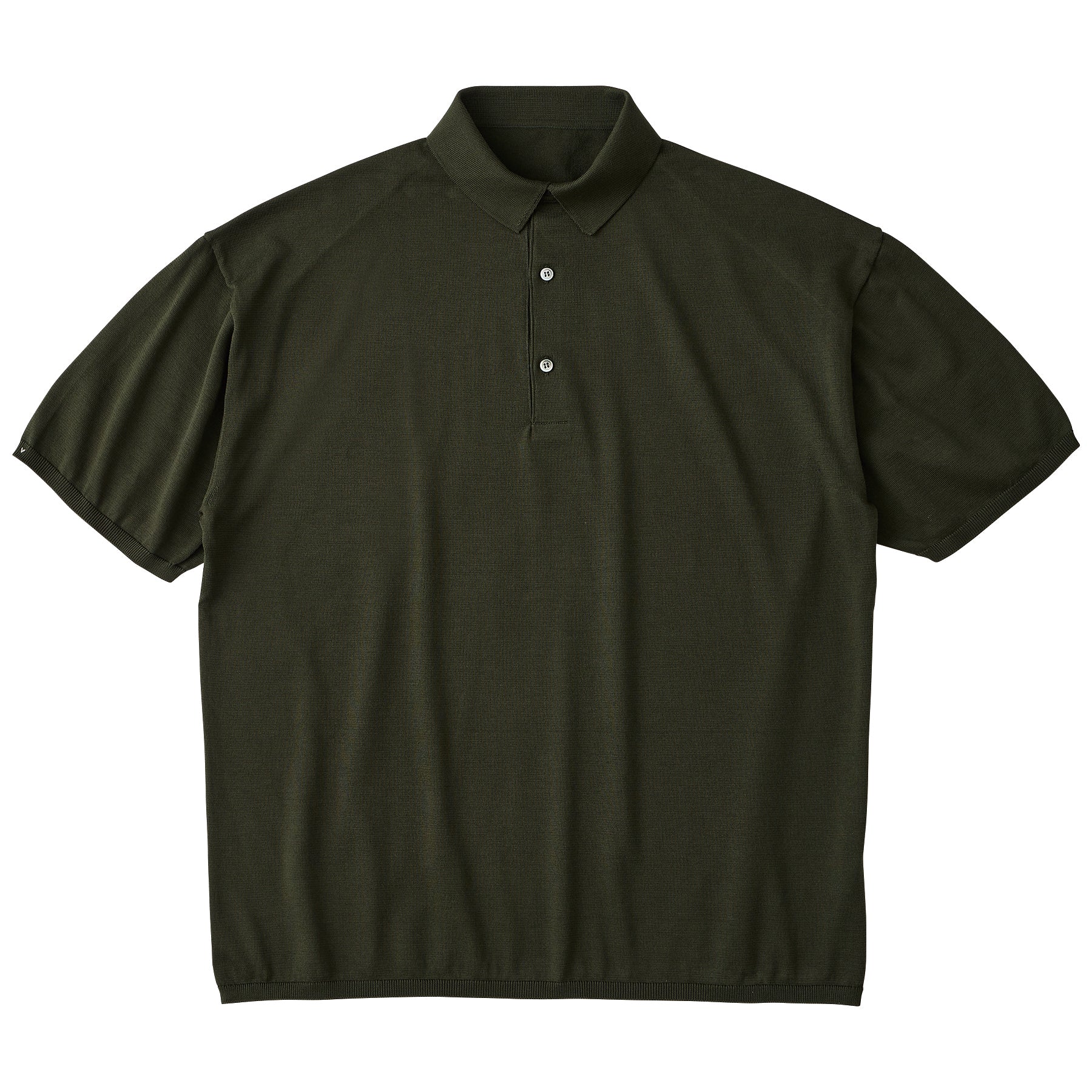 H/W SEA ISLAND COTTON KNIT POLO SHIRT