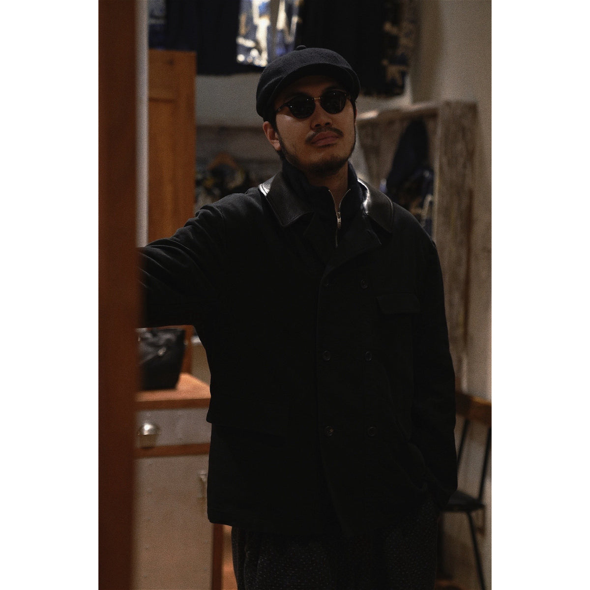 "PC EXCLUSIVE" LIGHT MOLESKIN CORBUSIER JACKET