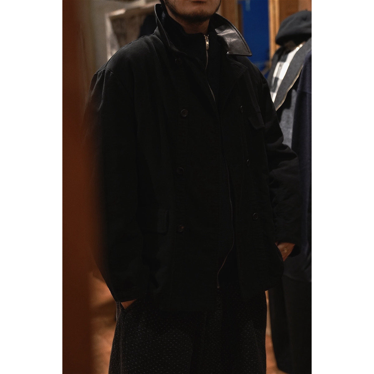 "PC EXCLUSIVE" LIGHT MOLESKIN CORBUSIER JACKET