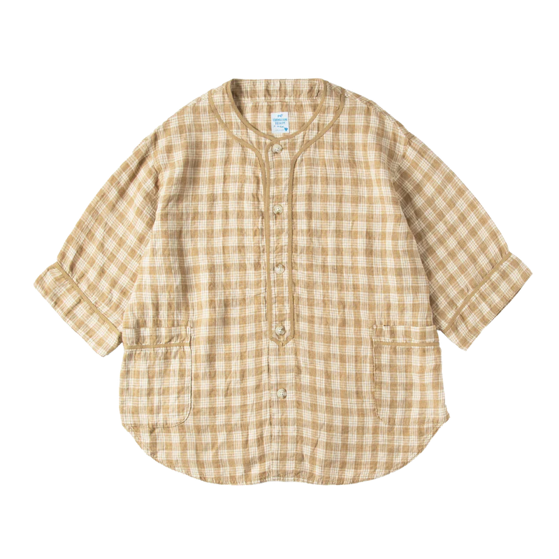 ”PC EXCLUSIVE” LINEN PALAKA BASEBALL SHIRT