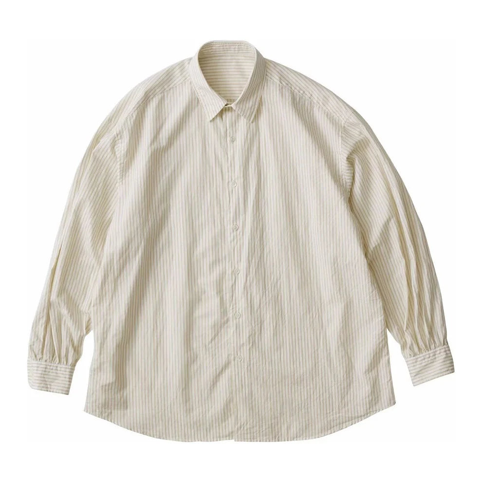 DIRECTOR`S GOLD STRIPE SHIRT (ALUMO) W/GOLD CUFFLINKS
