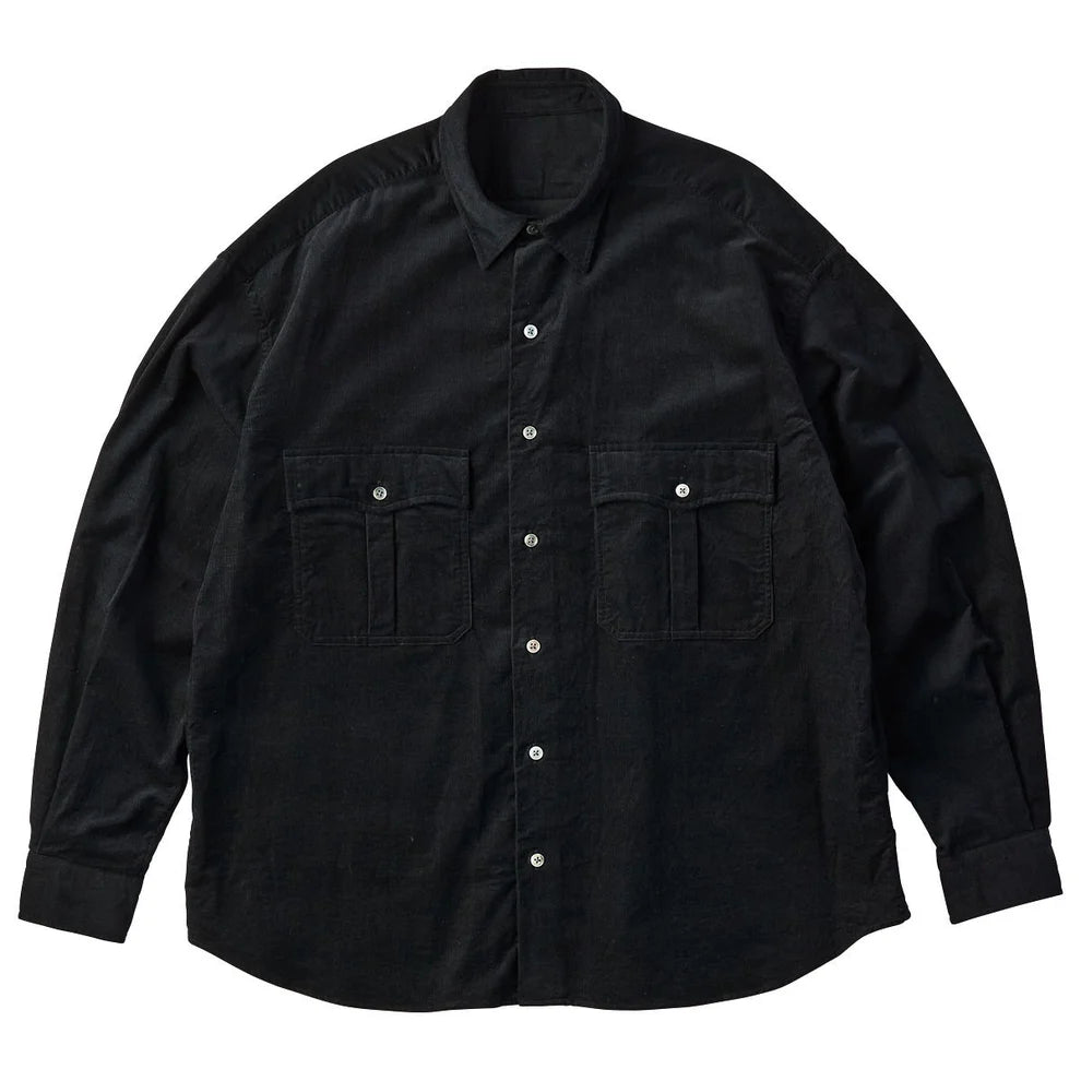 ROLL UP ORGANIC CORDUROY SHIRT