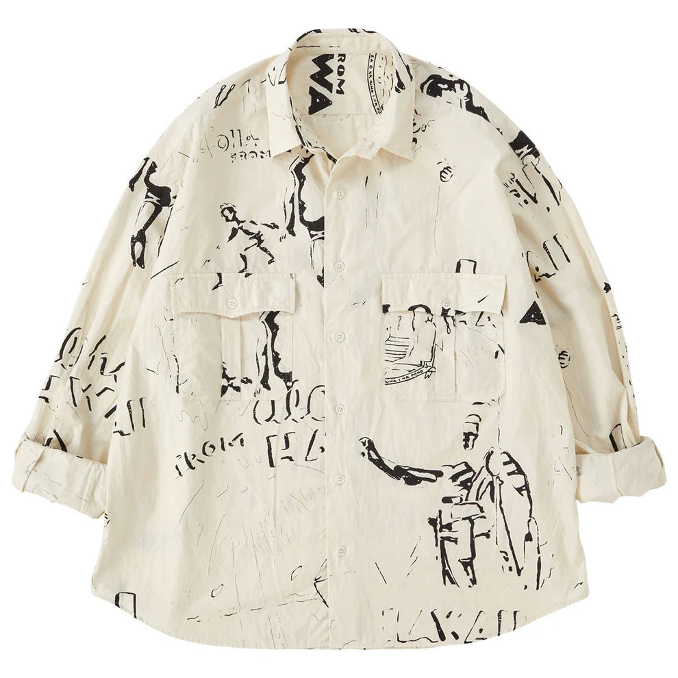 ROLL UP HAWAIIAN OUTDOOR SHIRT