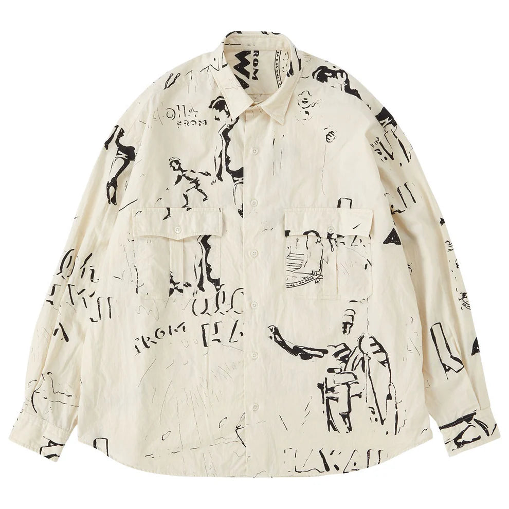 ROLL UP HAWAIIAN OUTDOOR SHIRT